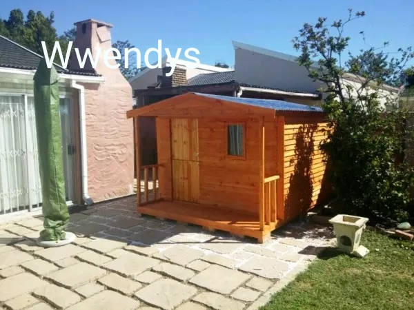 traditional wooden wendy house